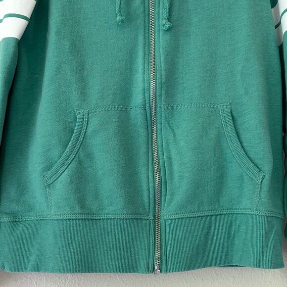 Victoria’s Secret full zip hoodie Angel spell out on back Varsity lounge prep XS - Picture 6 of 11